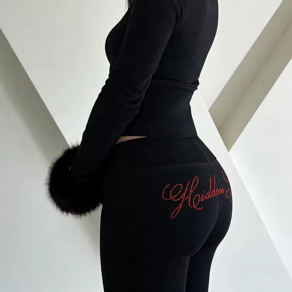 Sgprin Slim Fit Pants for Women